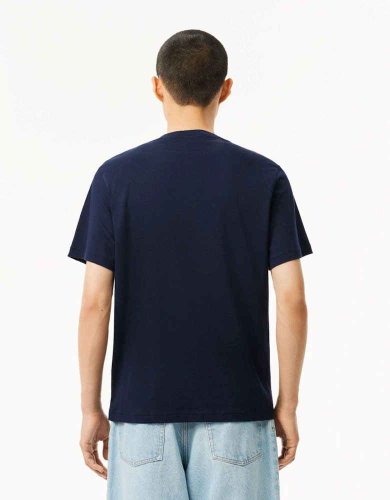 Cotton Colour-Block T-Shirt