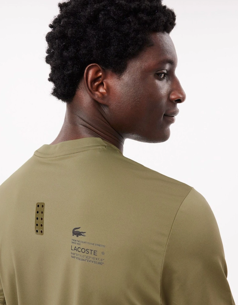 Slim Fit Stretch Jersey Sport T-Shirt