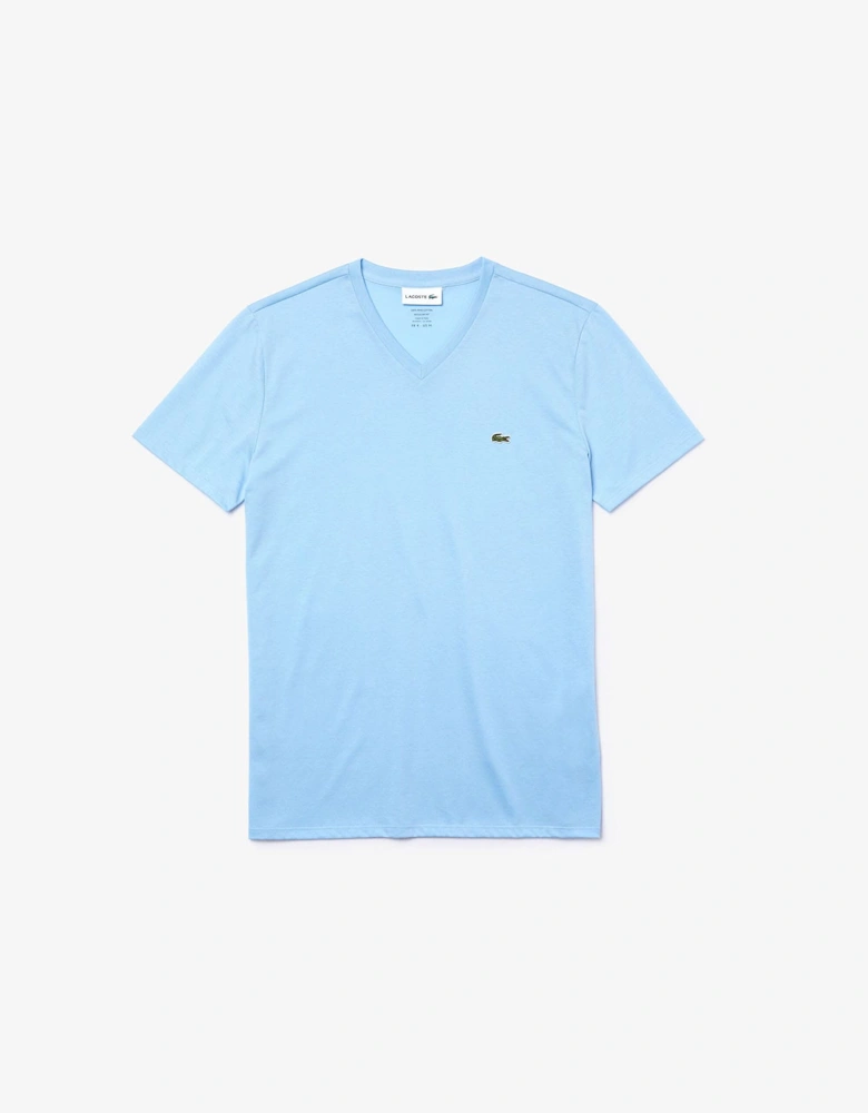 Lightweight Cotton Pima V-Neck T-Shirt