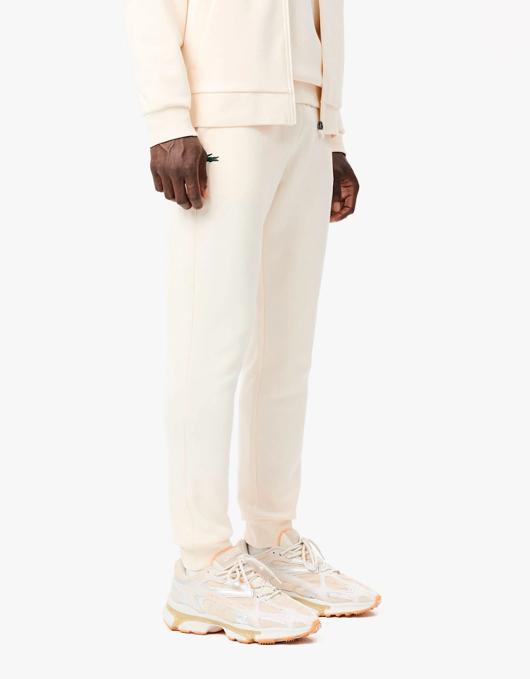 Lacoste Men's Moonochrome Sport Sweatpants - White - Size: 29/28/32