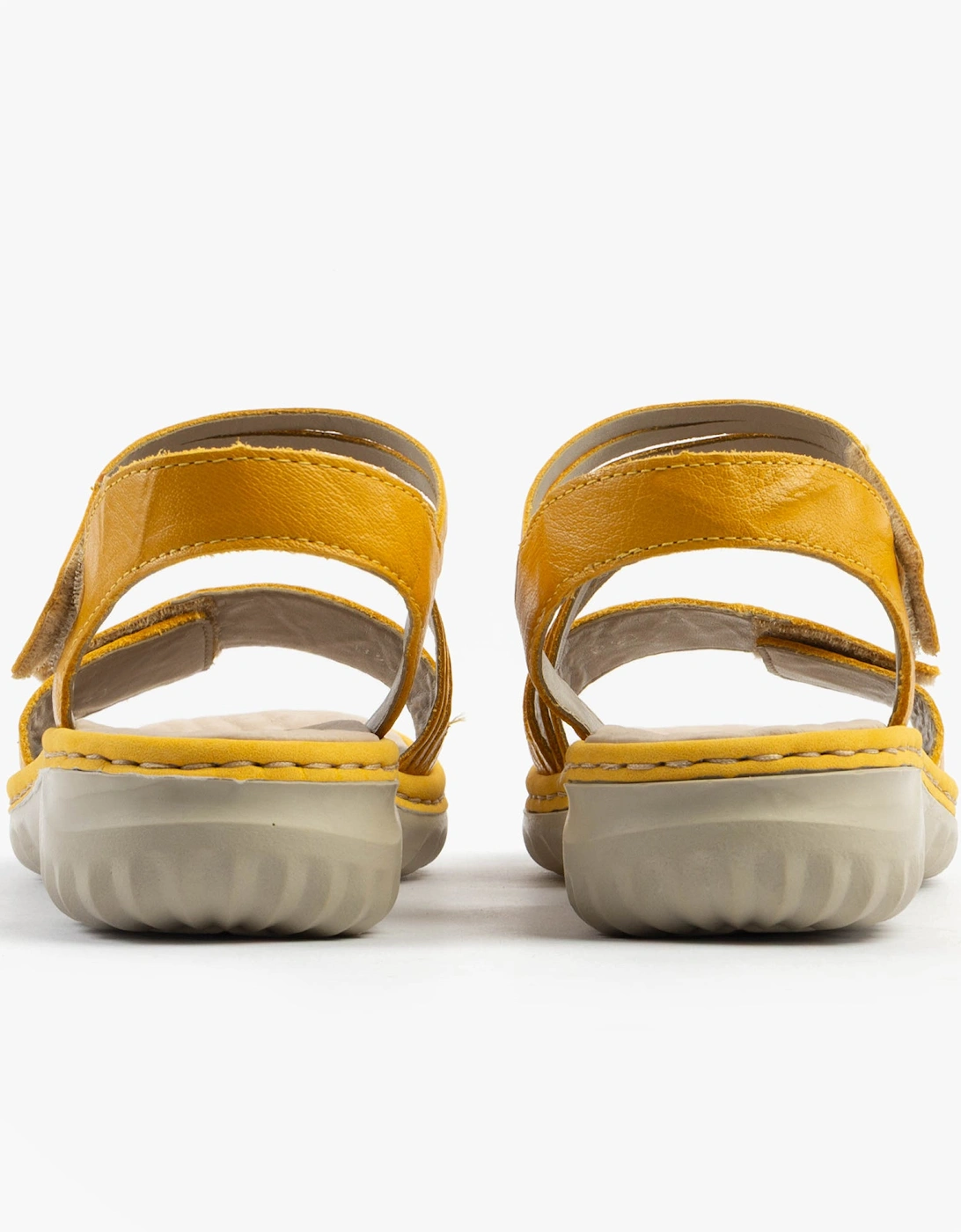 60464-68 Womens Sandals Yellow