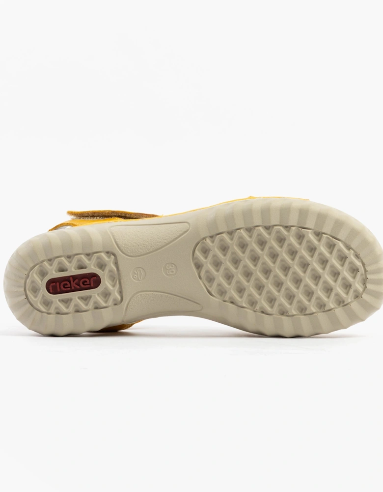 60464-68 Womens Sandals Yellow