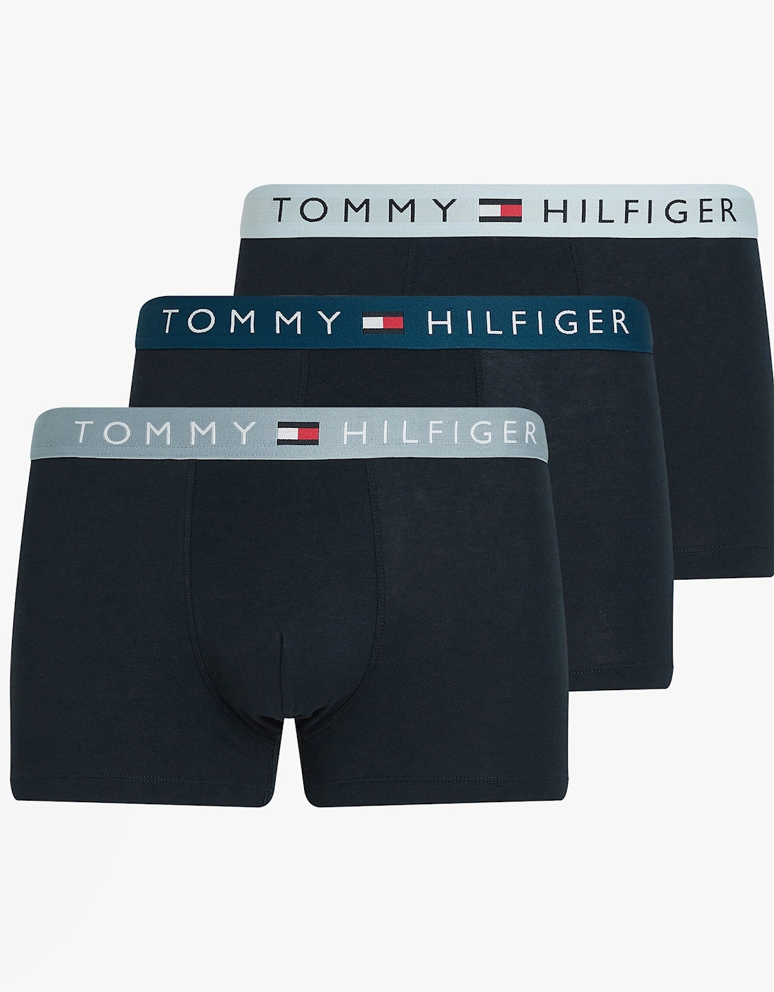 ORIGINAL WAISTBAND 3 Pack Mens Trunks Multicoloured, 6 of 5