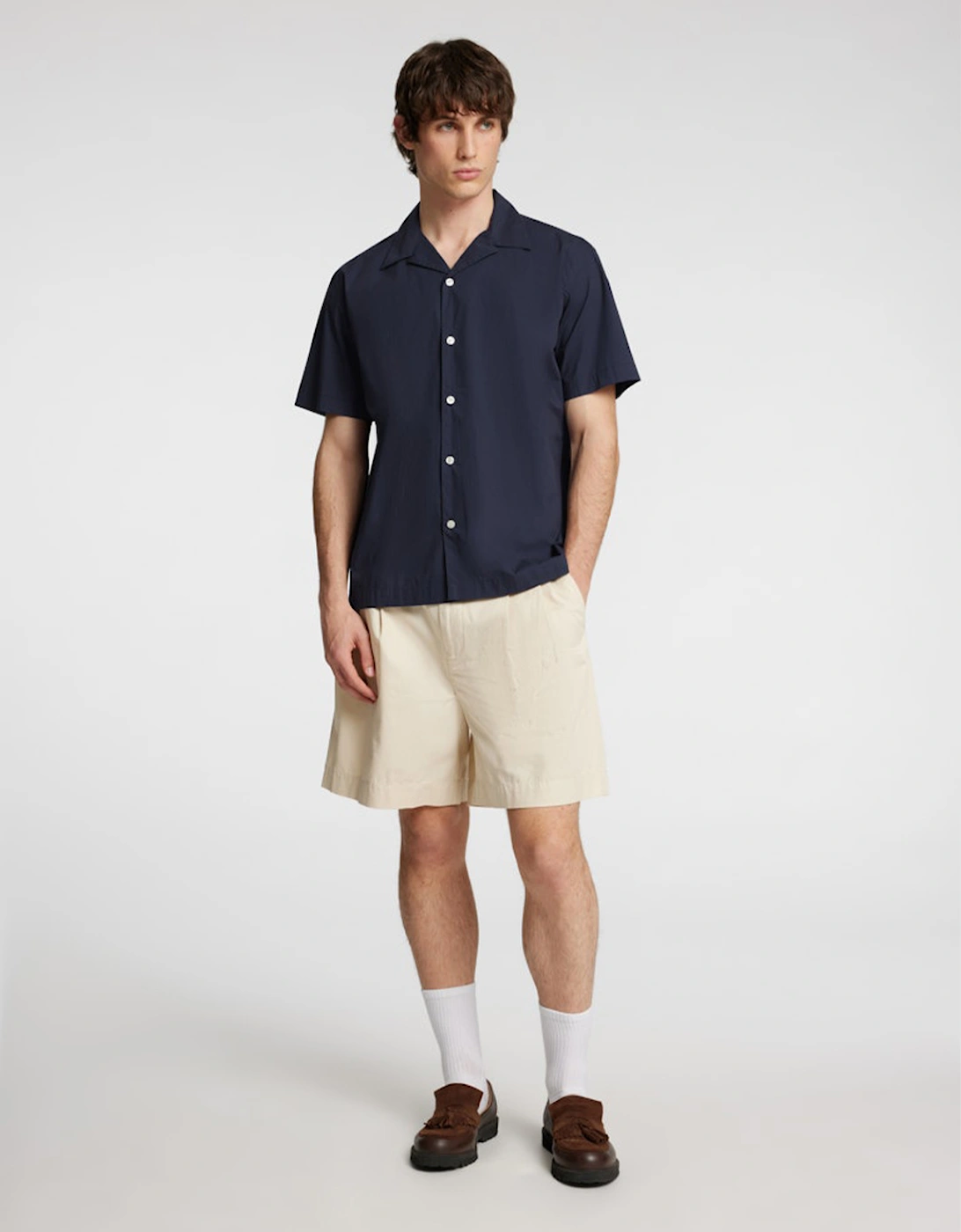 Homme Reid Short Sleeve Shirt Oceana
