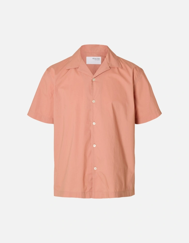 Homme Reid Short Sleeve Shirt Rose Dawn