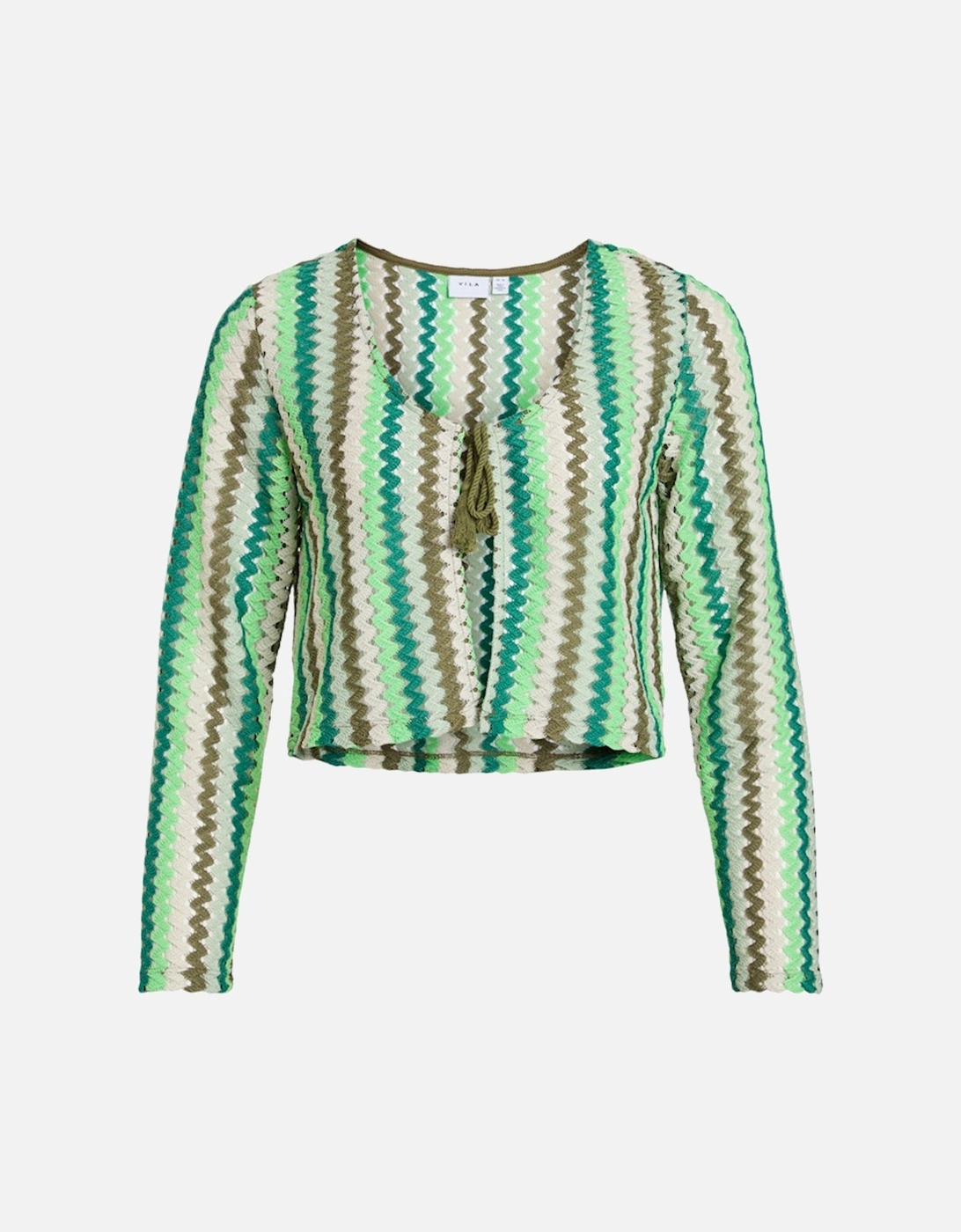 Women's Kimera O-Neck Long Sleeve Cardigan Birch/Summer Green/Cadmium Green/Slit Green/Capulet Olive, 3 of 2