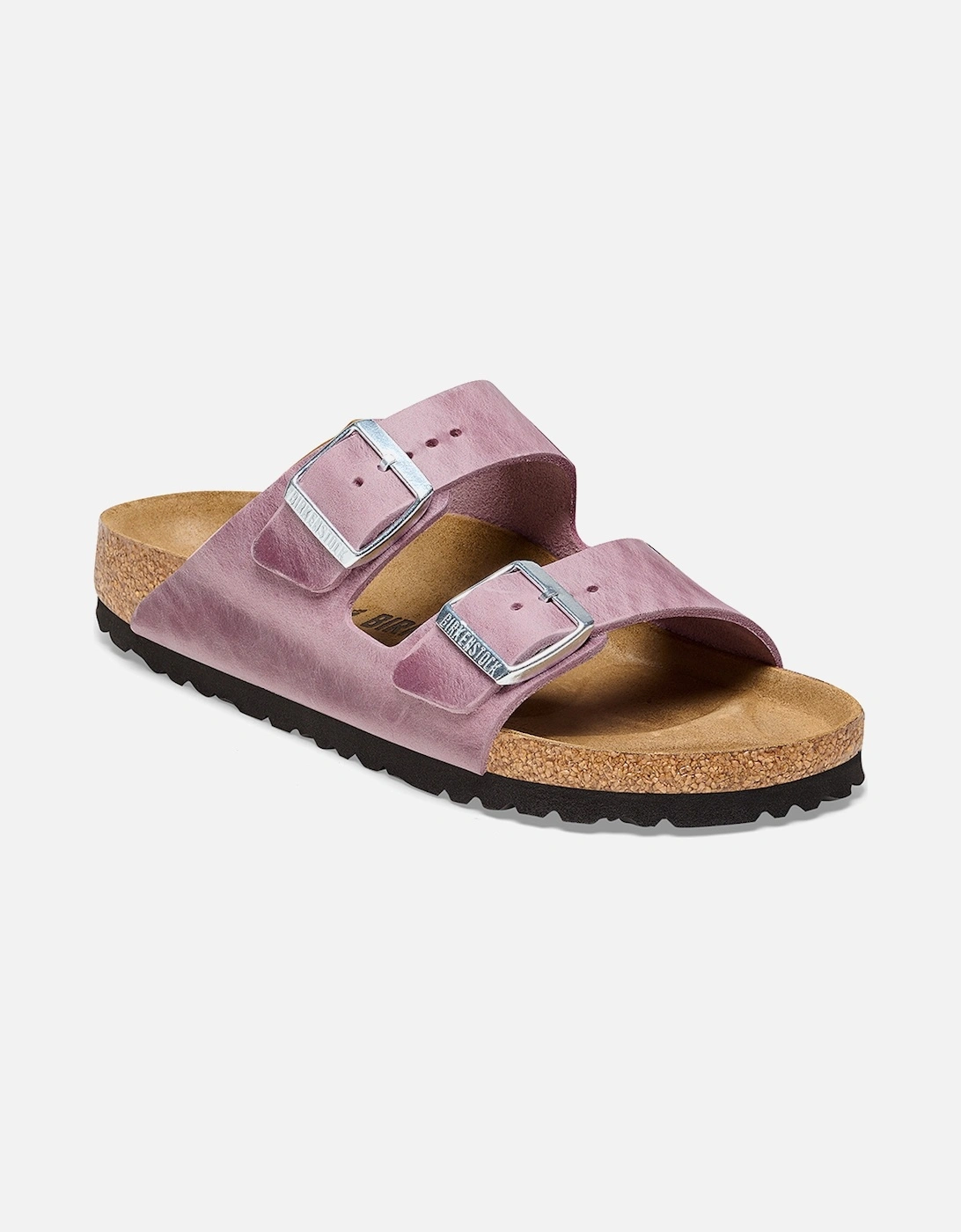 Birkenstock Women's Arizona Waxy Leather Narrow Fit Lavender, 4 of 3