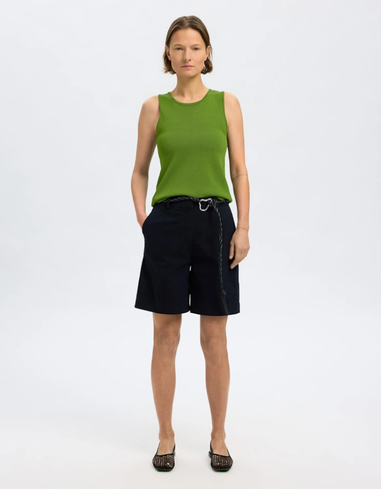 Femme Moon Sleeveless Knit Top Spindle Tree