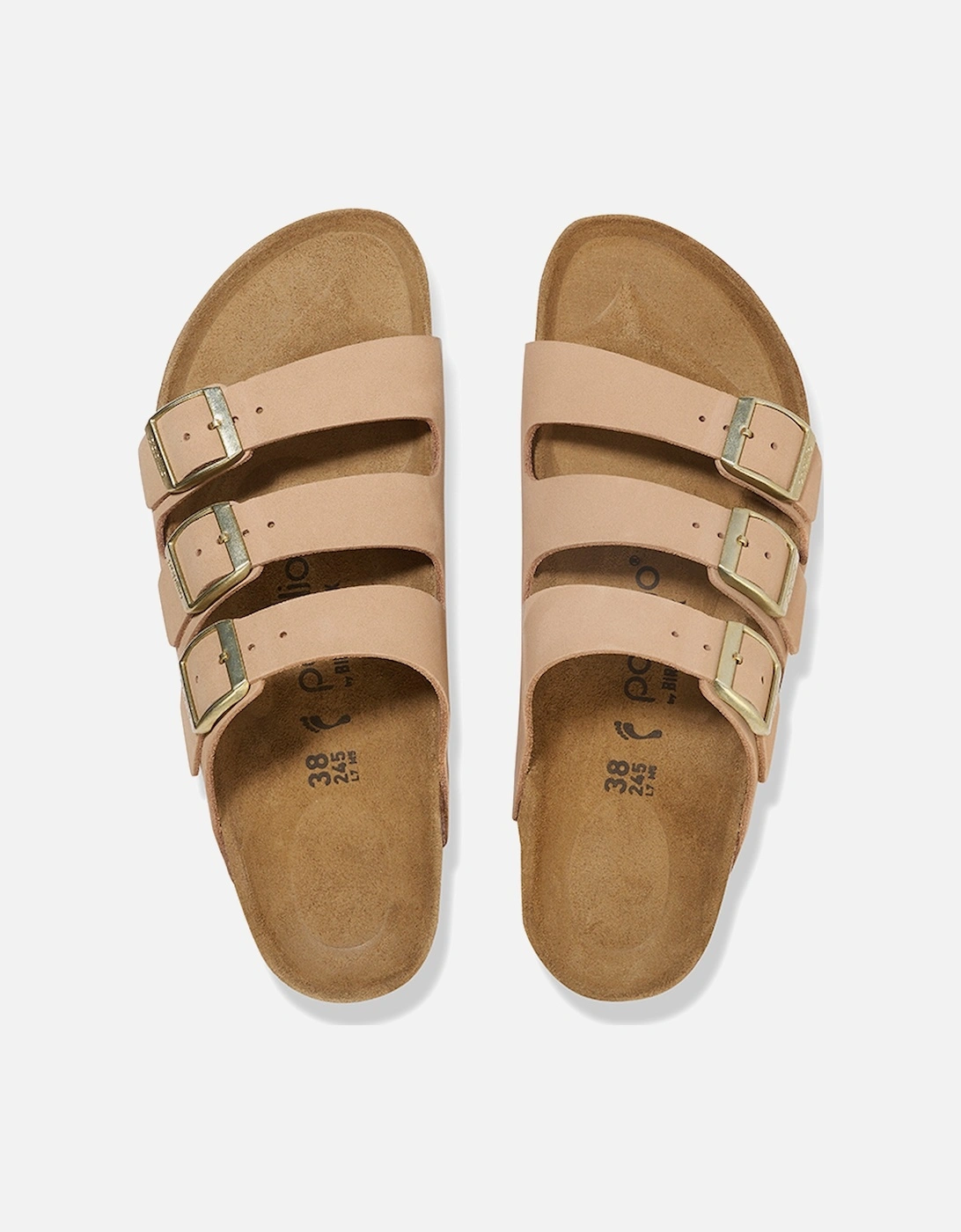Women's Florida Flex Platform Nubuck Leather Narrow Fit Sandcastle