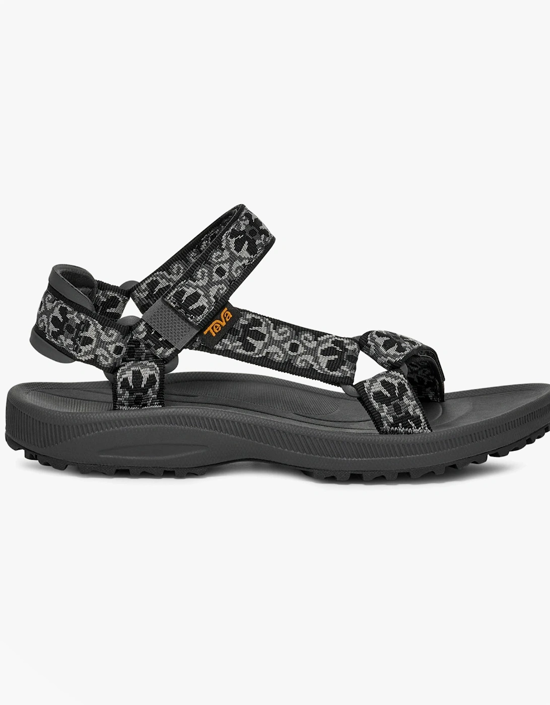 WINSTED Womens Sandals Archive Floral Black/ Grey, 5 of 4