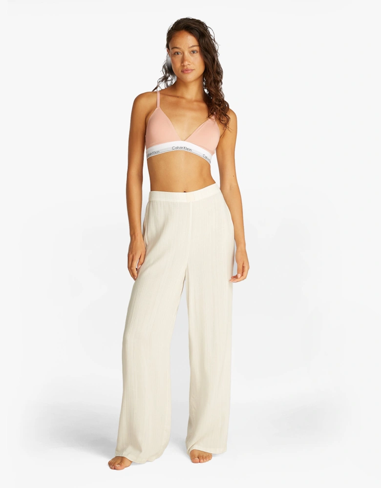 ICON COTTON MODAL Womens Triangle Bra Melon Frenzy