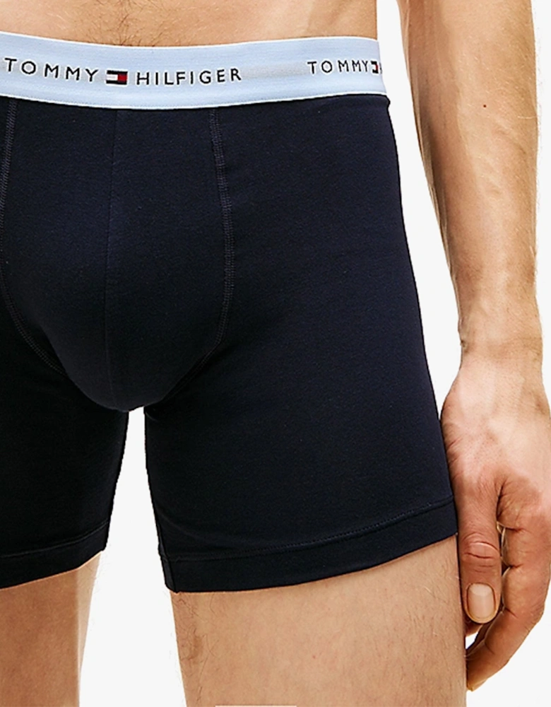 LOGO 3 Pack Mens Boxer Briefs Multicoloured