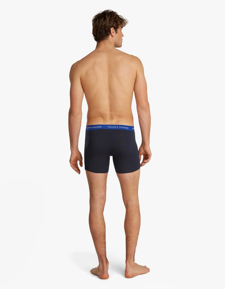 LOGO 3 Pack Mens Boxer Briefs Multicoloured