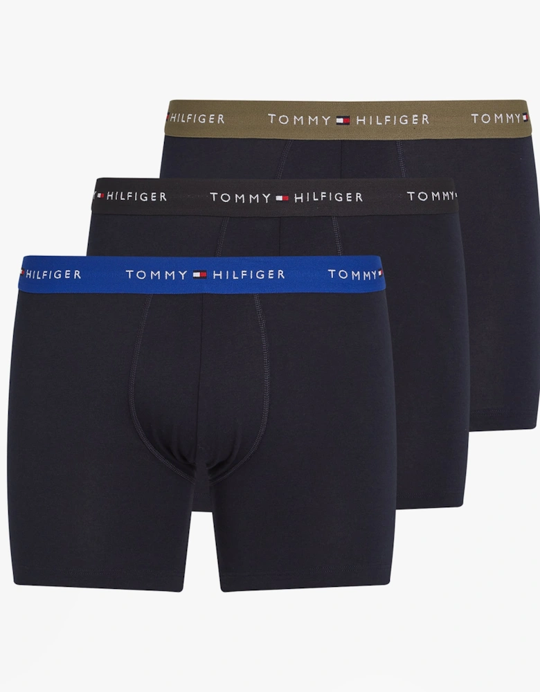 LOGO 3 Pack Mens Boxer Briefs Multicoloured
