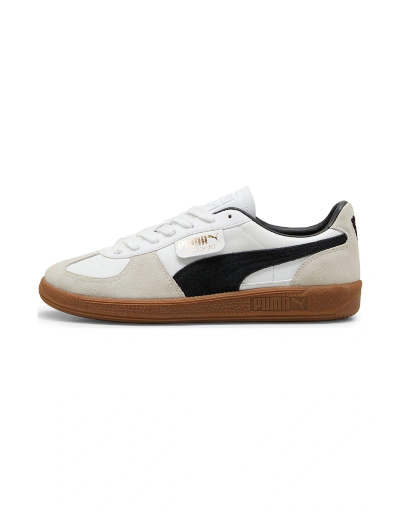 Unisex Palermo Leather Trainers - White