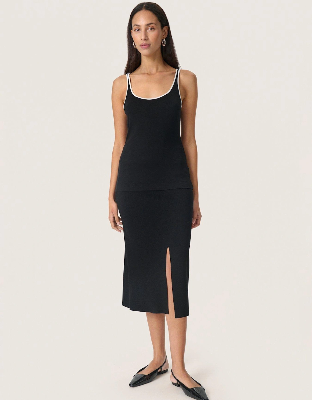Ida Tank Top - Black, 2 of 1