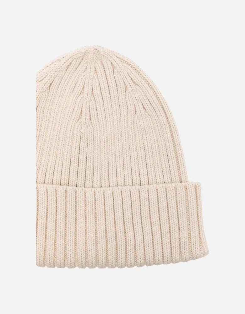 LEATHER PATCH BEANIE