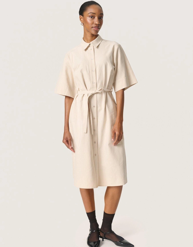Linnena Dress - Beige