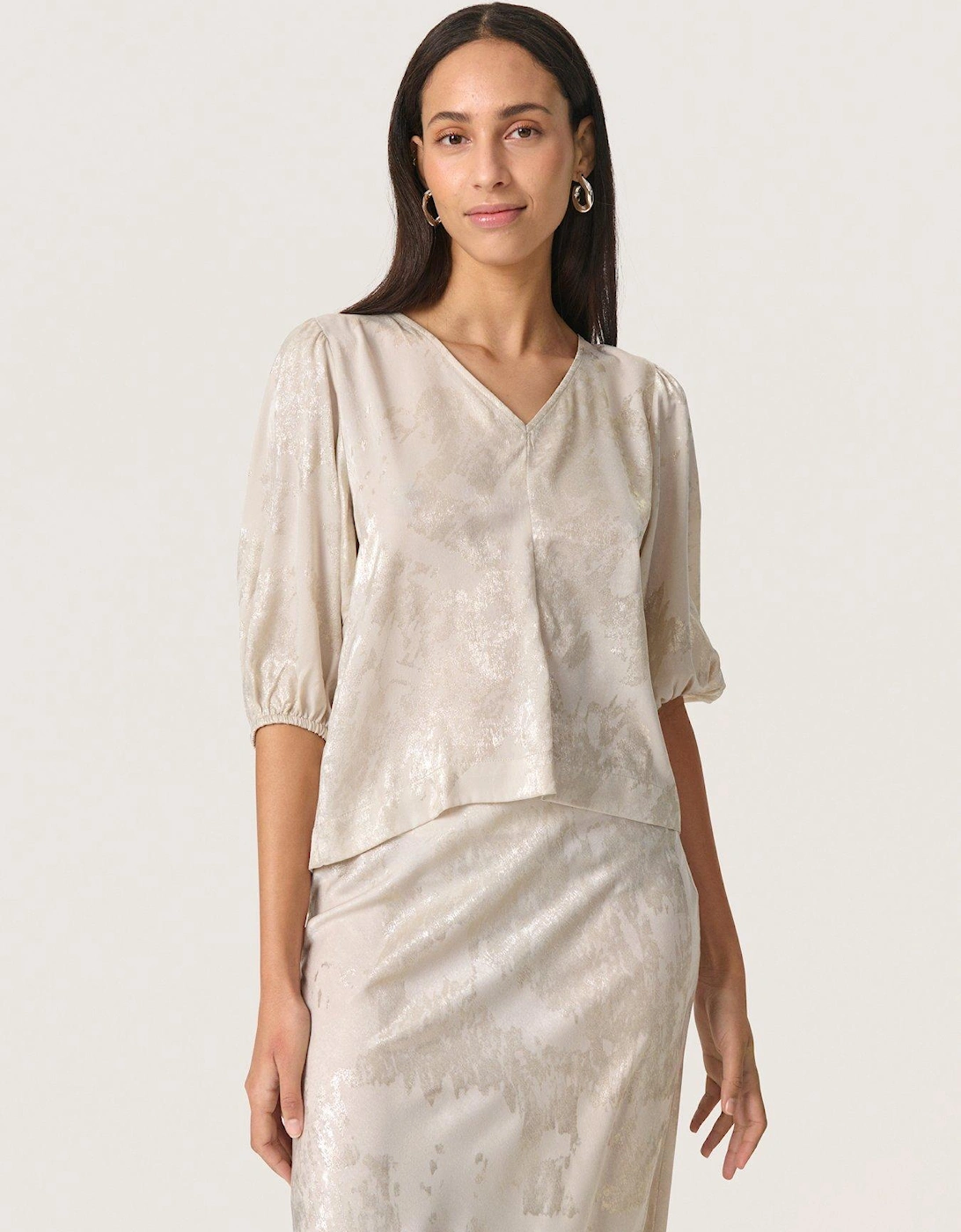 Kitty Blouse - Grey, 2 of 1