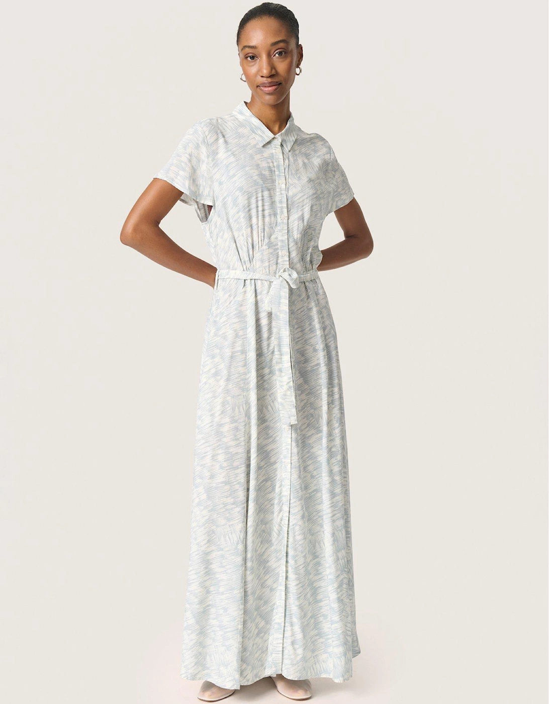 Arjana Maxi Dress - Blue, 2 of 1