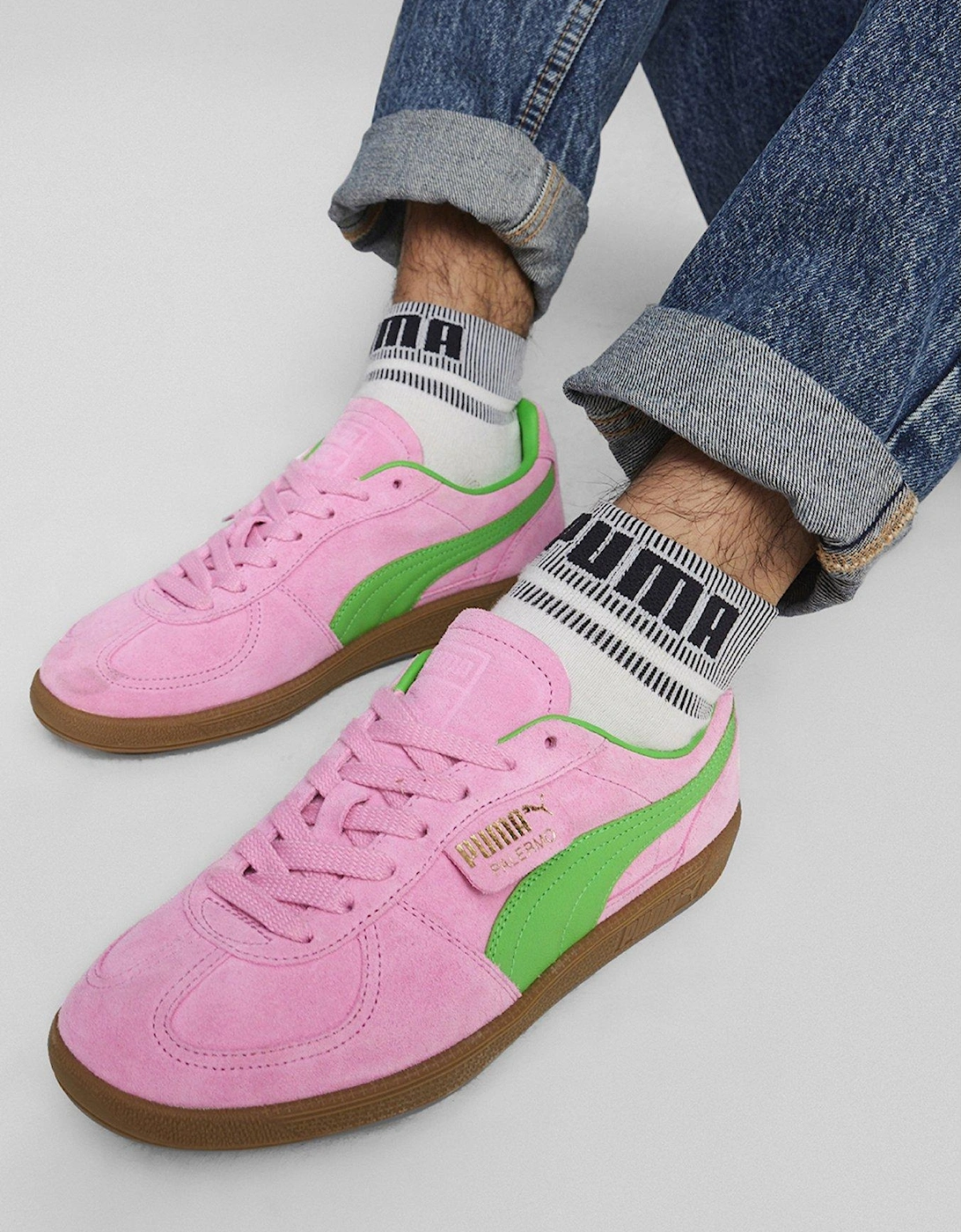 Women's Palermo Trainers - Pink