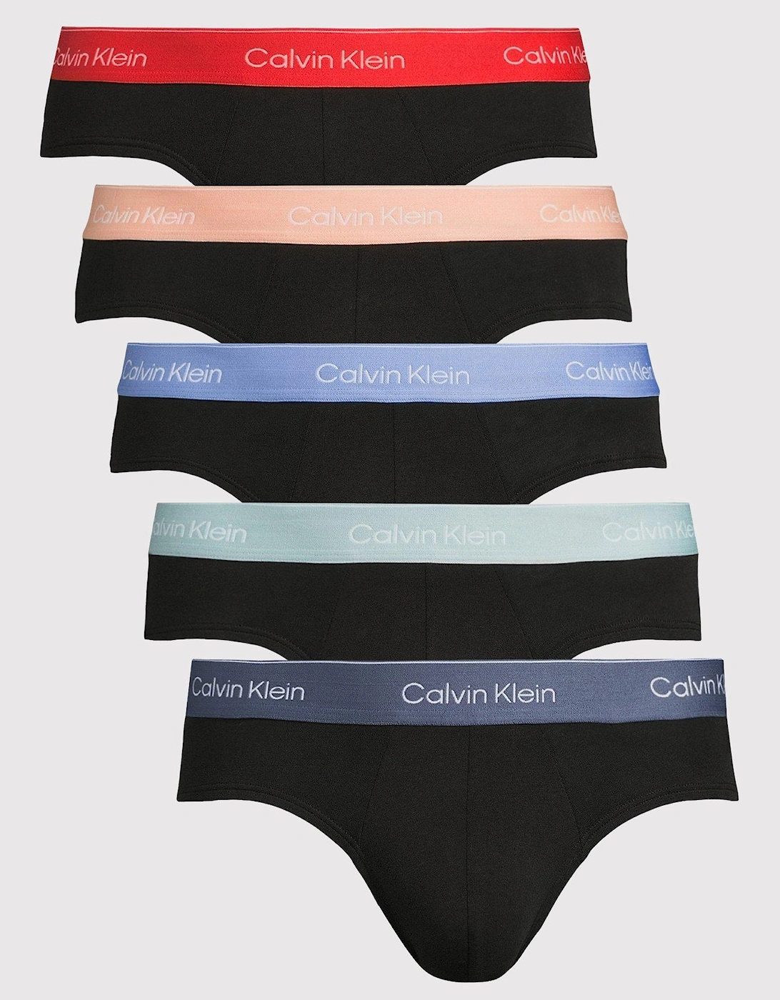 5 Pack Hip Briefs - Black, 2 of 1
