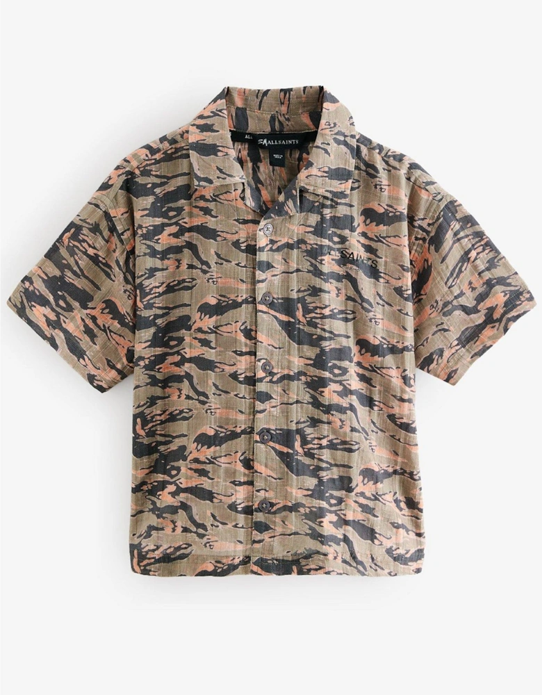 All Saints Camouflage Shirt - Multi