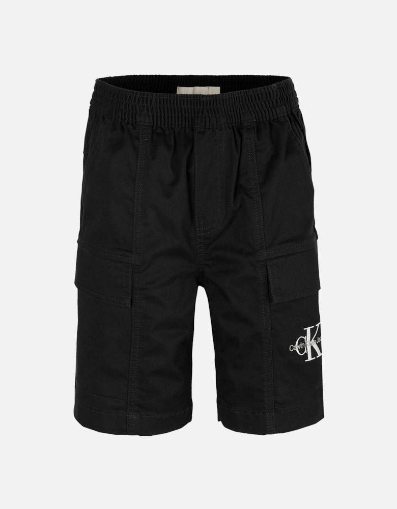 Boys Essential Woven Shorts - Black