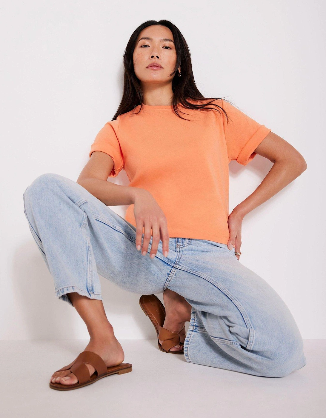 Orange Ultimate Cotton T-shirt, 2 of 1