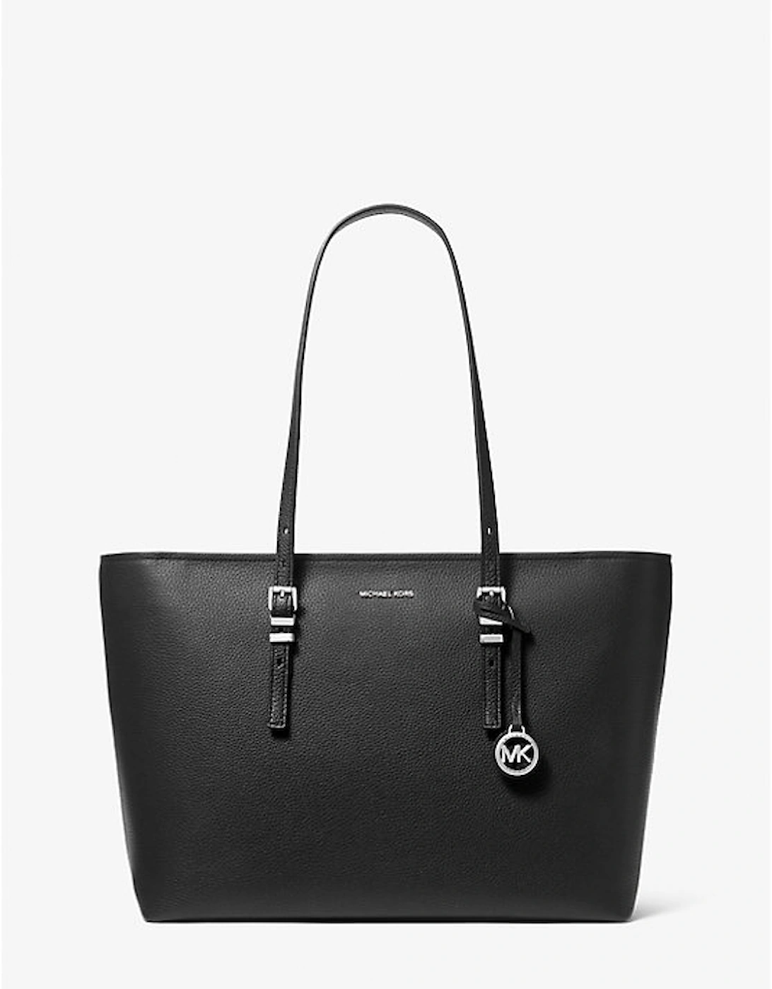Quinn Large Pebbled Leather Tote Bag, 2 of 1