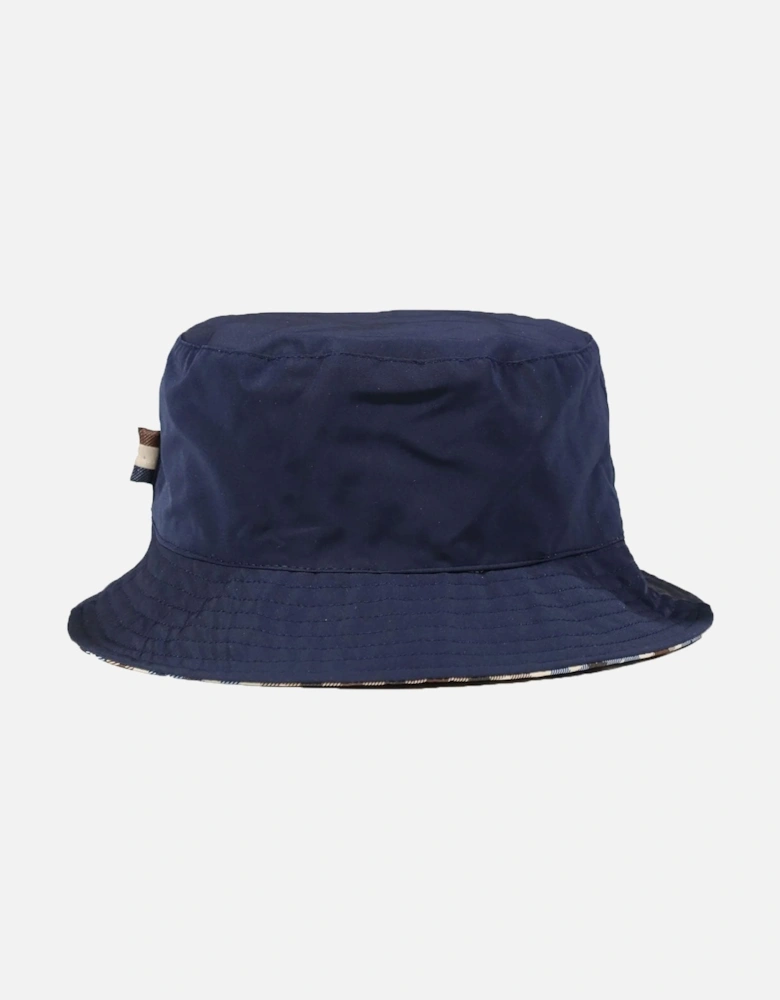 Iconic Reversible Bucket Hat Club Check/Navy