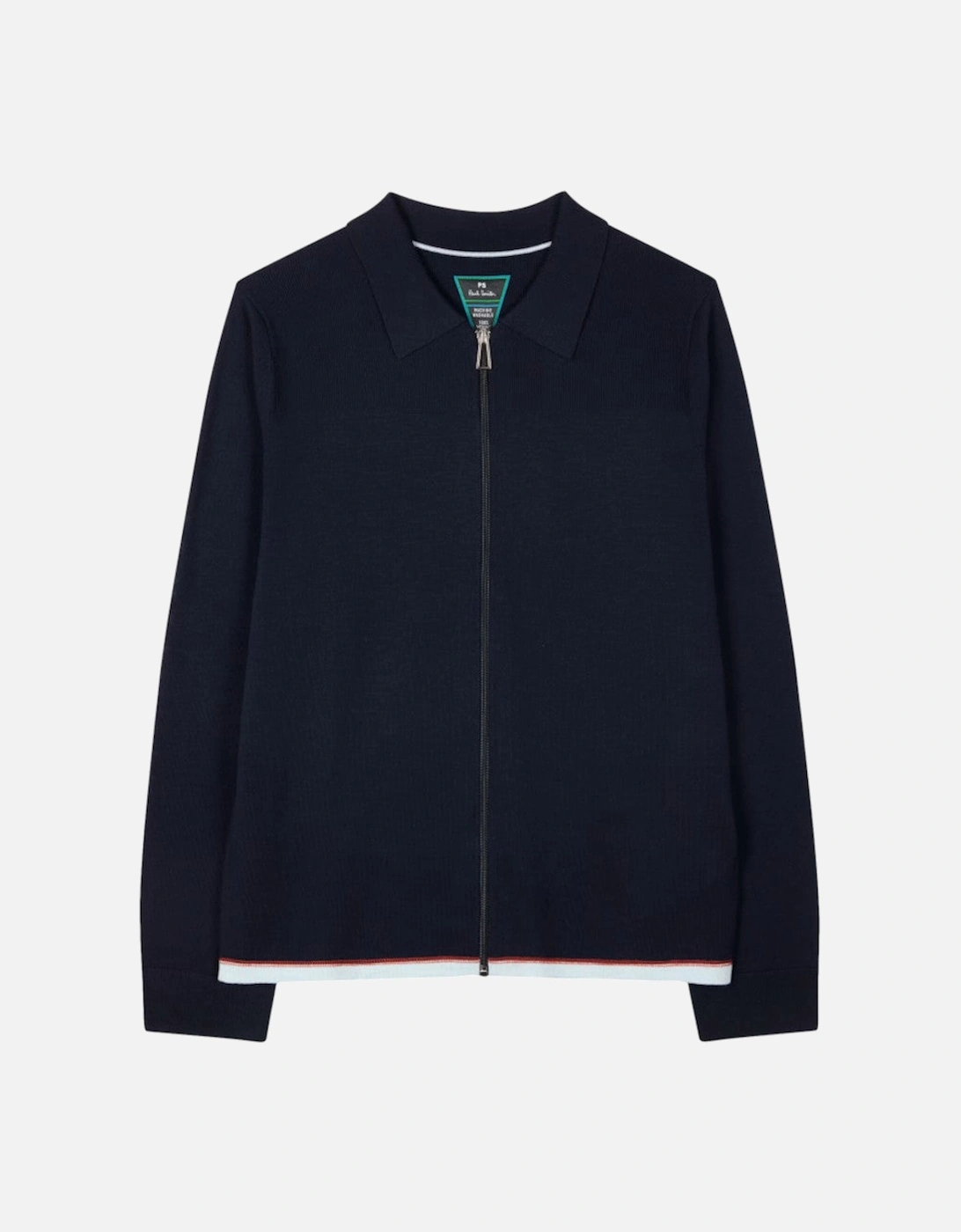 PS Zip Through Cardigan 49 DK NAVY, 3 of 2