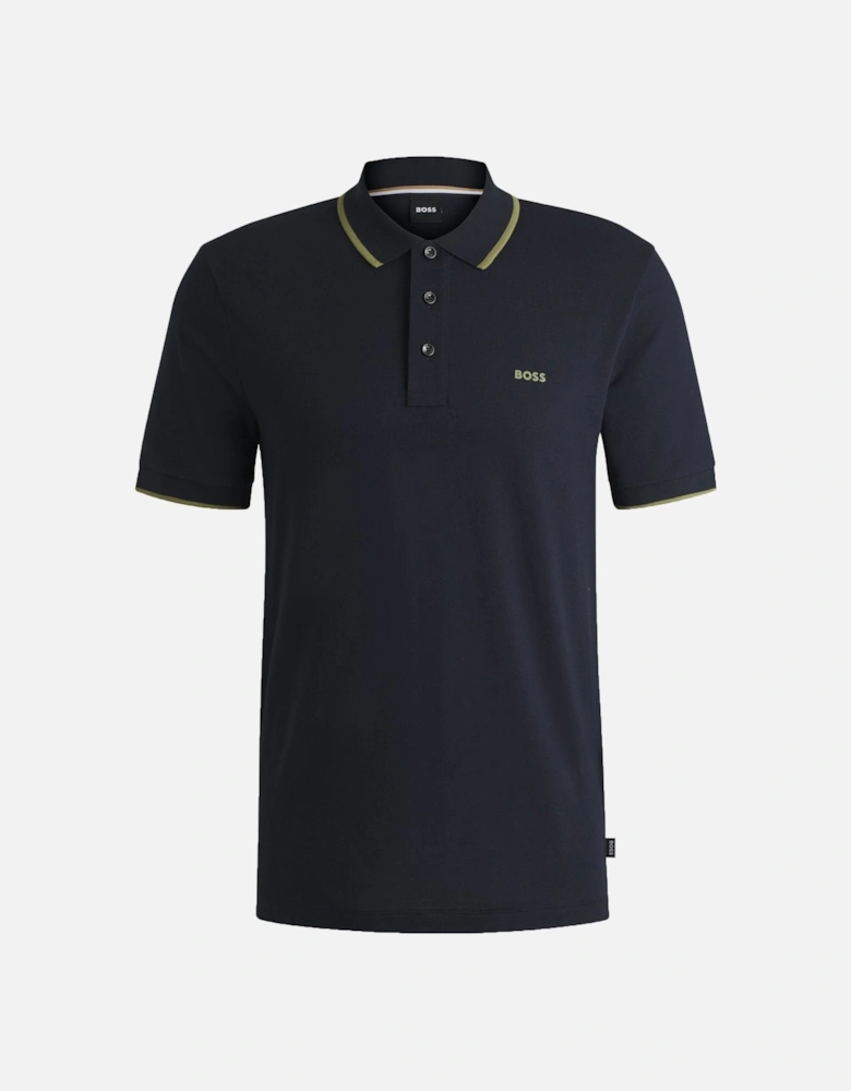 Boss Black Parlay 190 Polo Shirt Navy