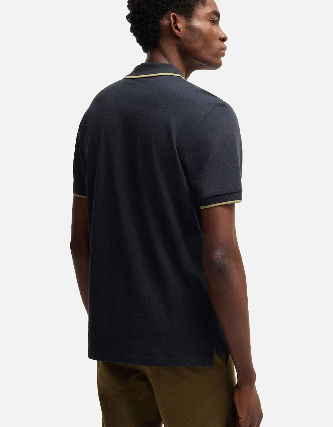 Boss Black Parlay 190 Polo Shirt Navy