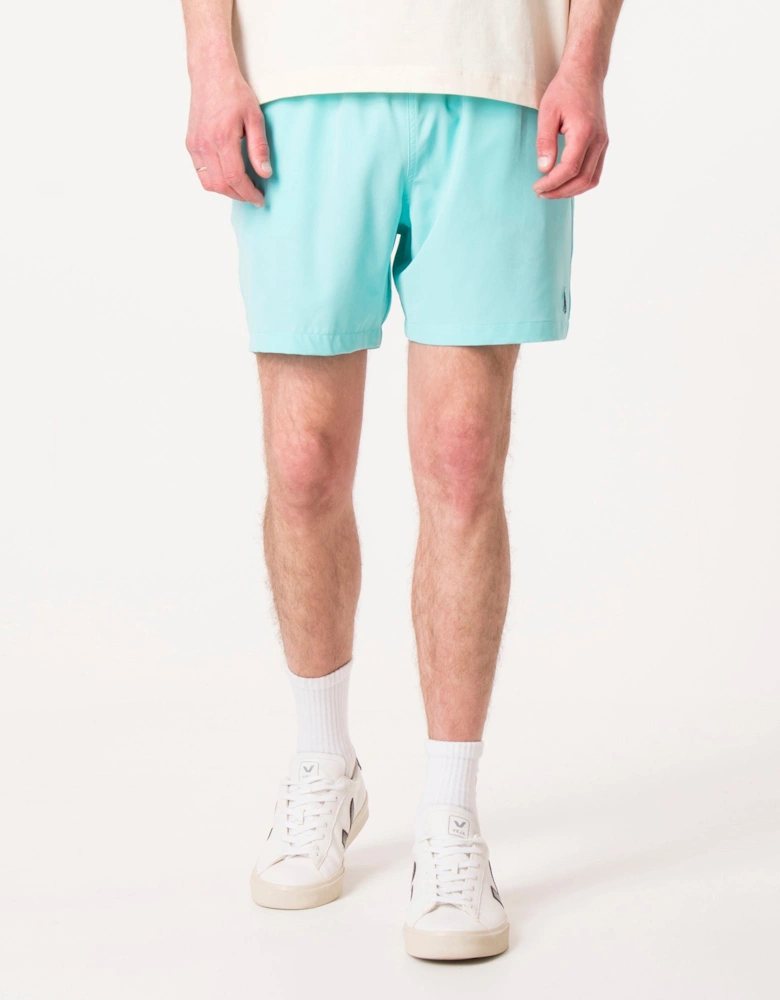 Regular Fit Traveler Mid Swim Shorts