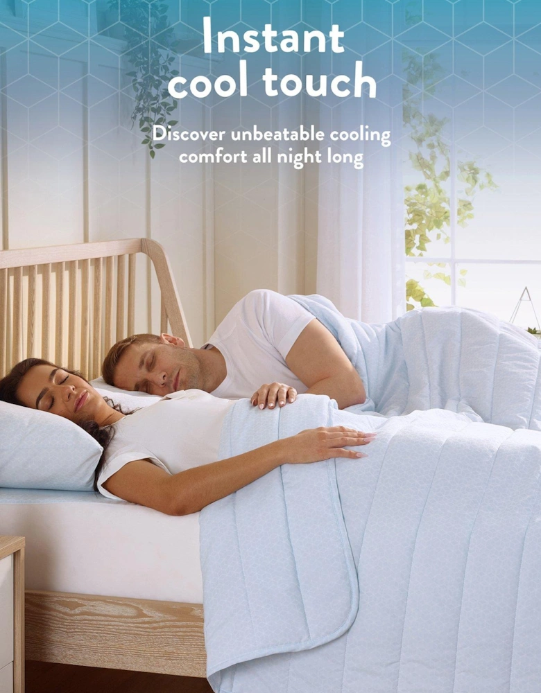 Cool Summer Coverless Comfort Duvet - Blue