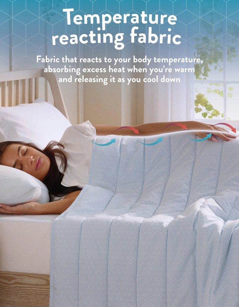 Cool Summer Coverless Comfort Duvet - Blue