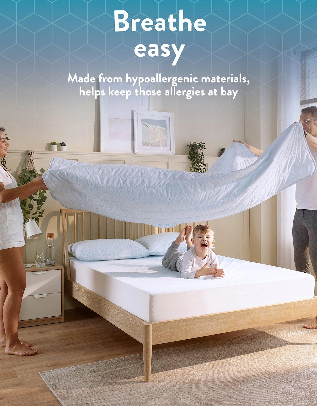 Cool Summer Coverless Comfort Duvet - Blue