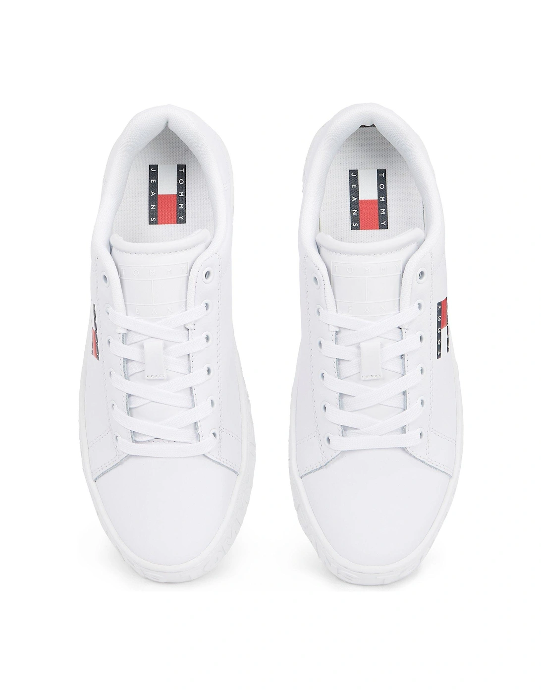 Outsole Logo Trainer - White/pink