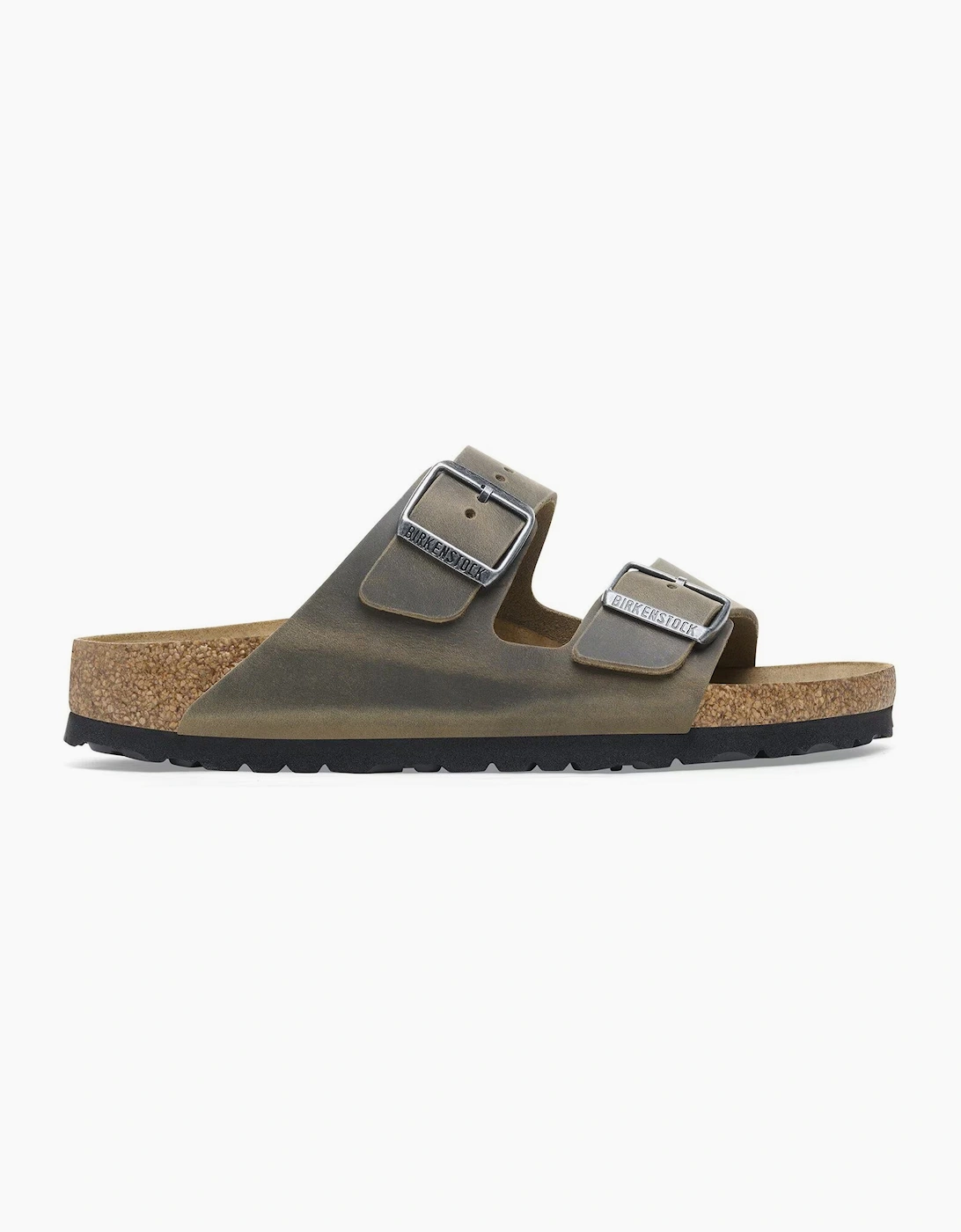 Birkenstock Arizona Men's Tan Oiled Leather Sandals - Size 5