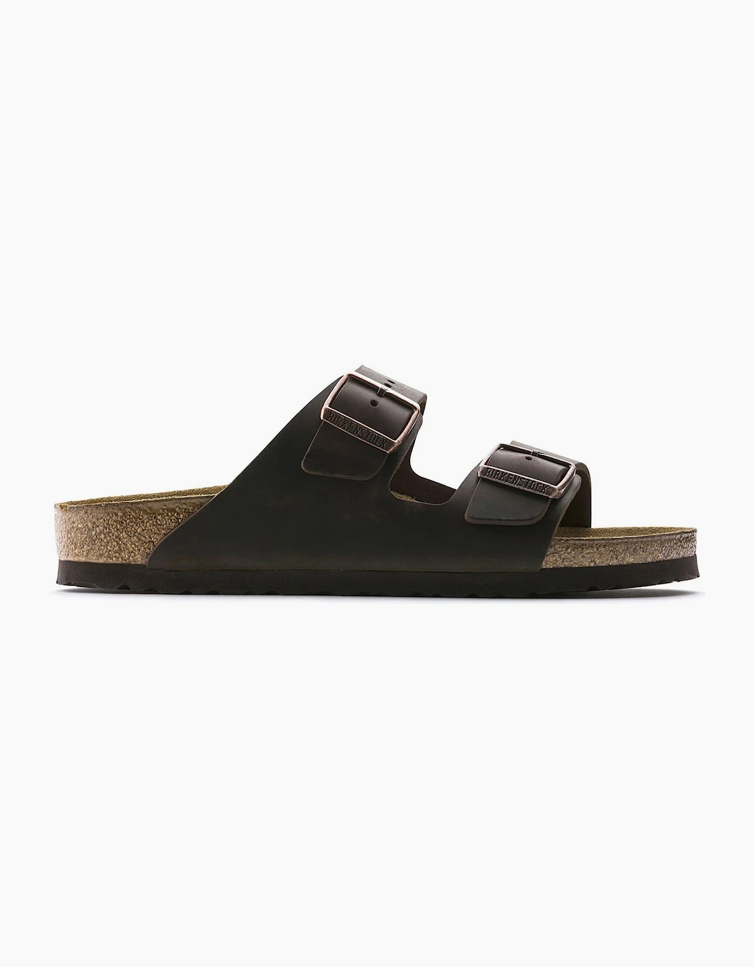 Birkenstock Arizona Men's Black Oiled Leather Sandals  7 Size 41