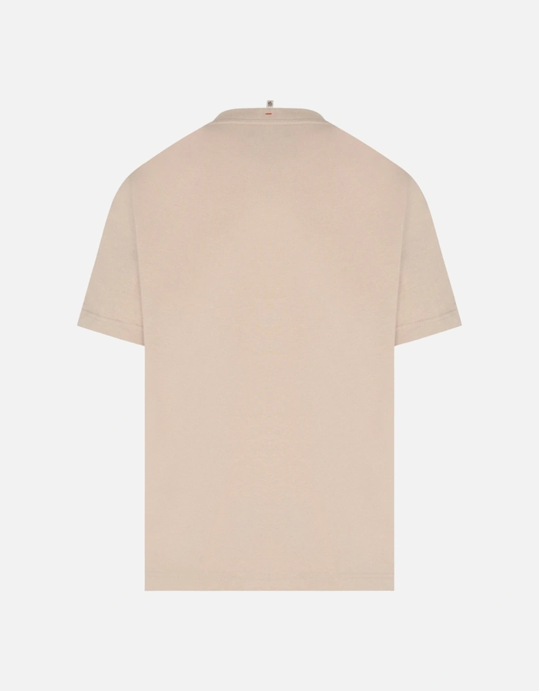 Womens Branded Cotton T-Shirt Pink