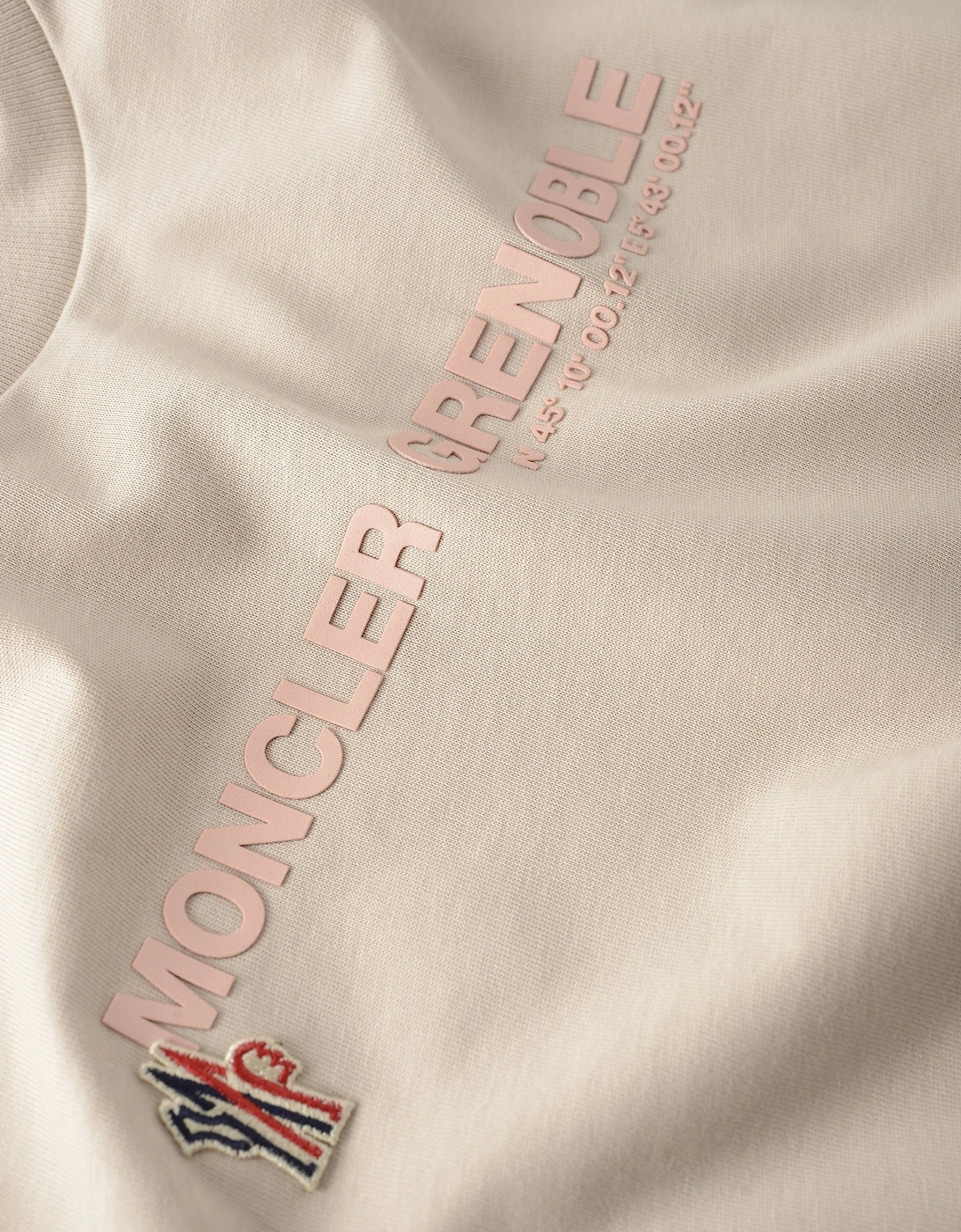 Womens Branded Cotton T-Shirt Pink