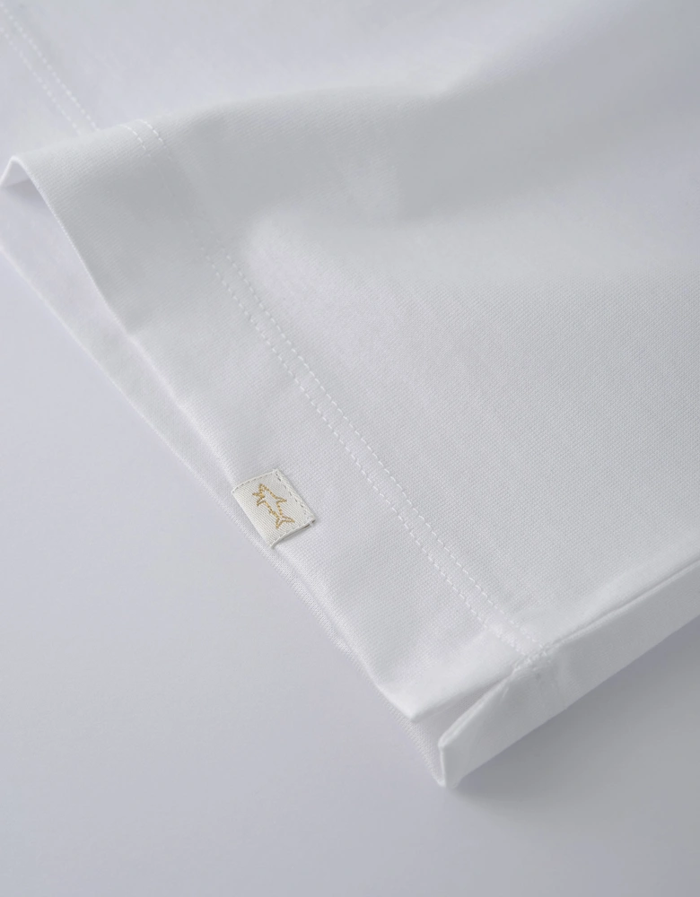 Mercerised Polo White