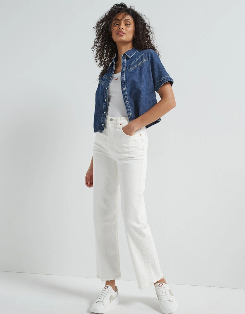 Rinoa Camp Shirt - Sledge Sister - Blue