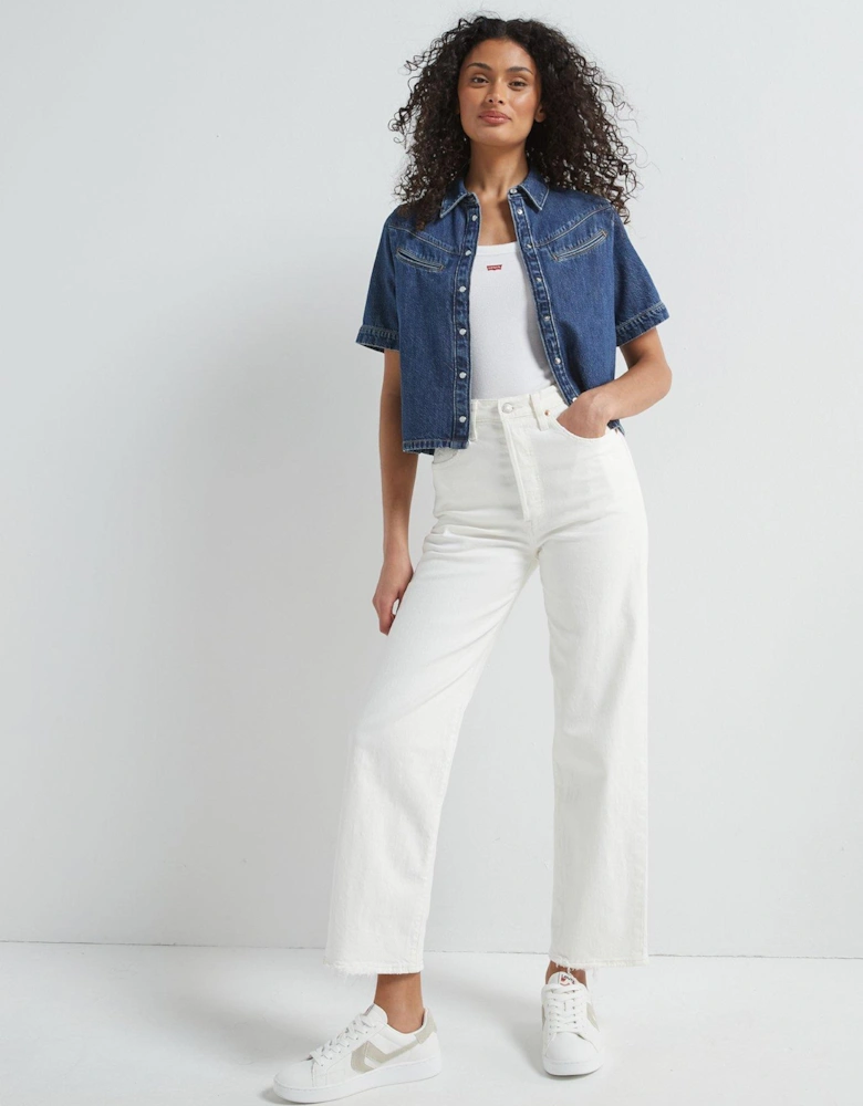 Rinoa Camp Shirt - Sledge Sister - Blue