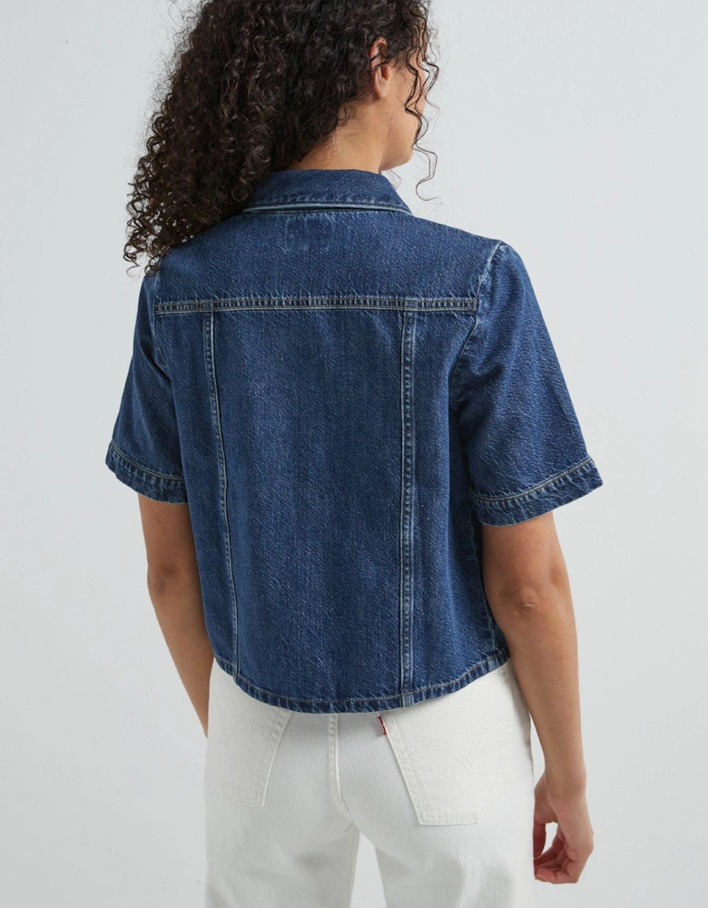 Rinoa Camp Shirt - Sledge Sister - Blue