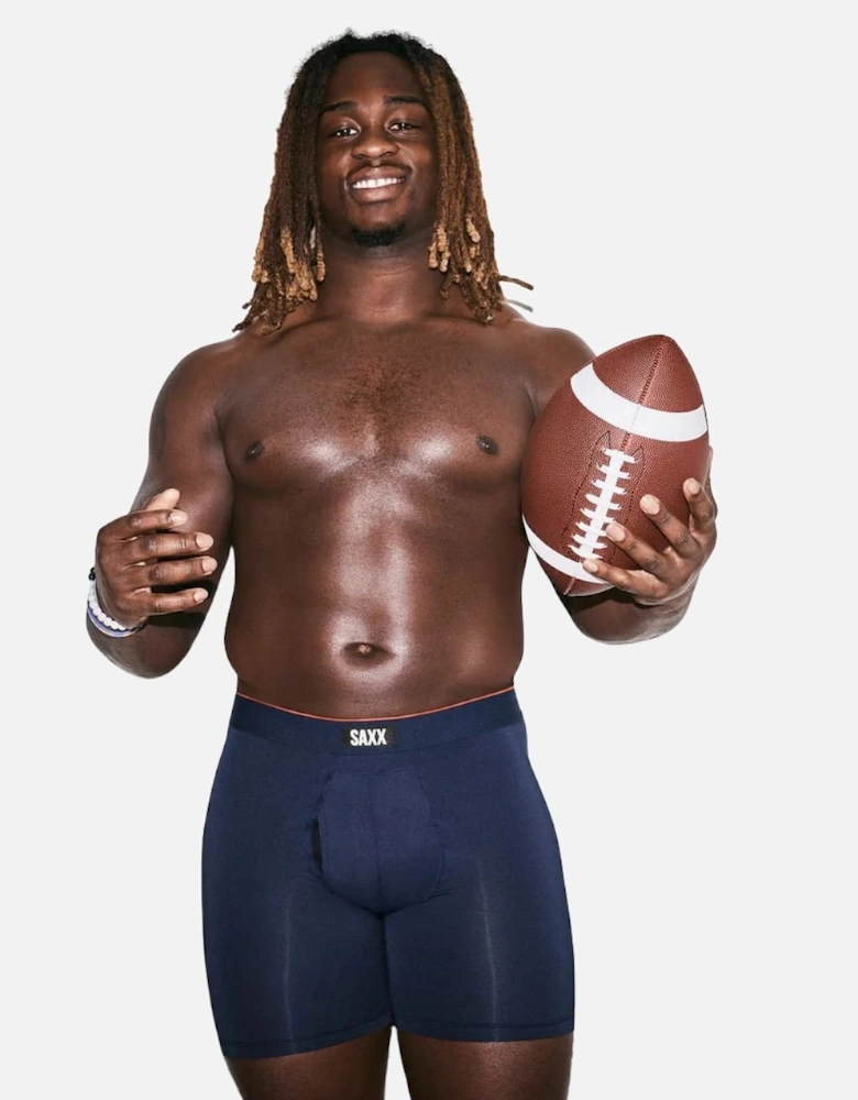 Multi-Sport Performance Fly Boxer Brief 6", Navy