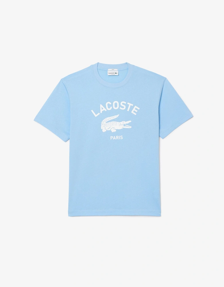 Signature Print Cotton T-Shirt