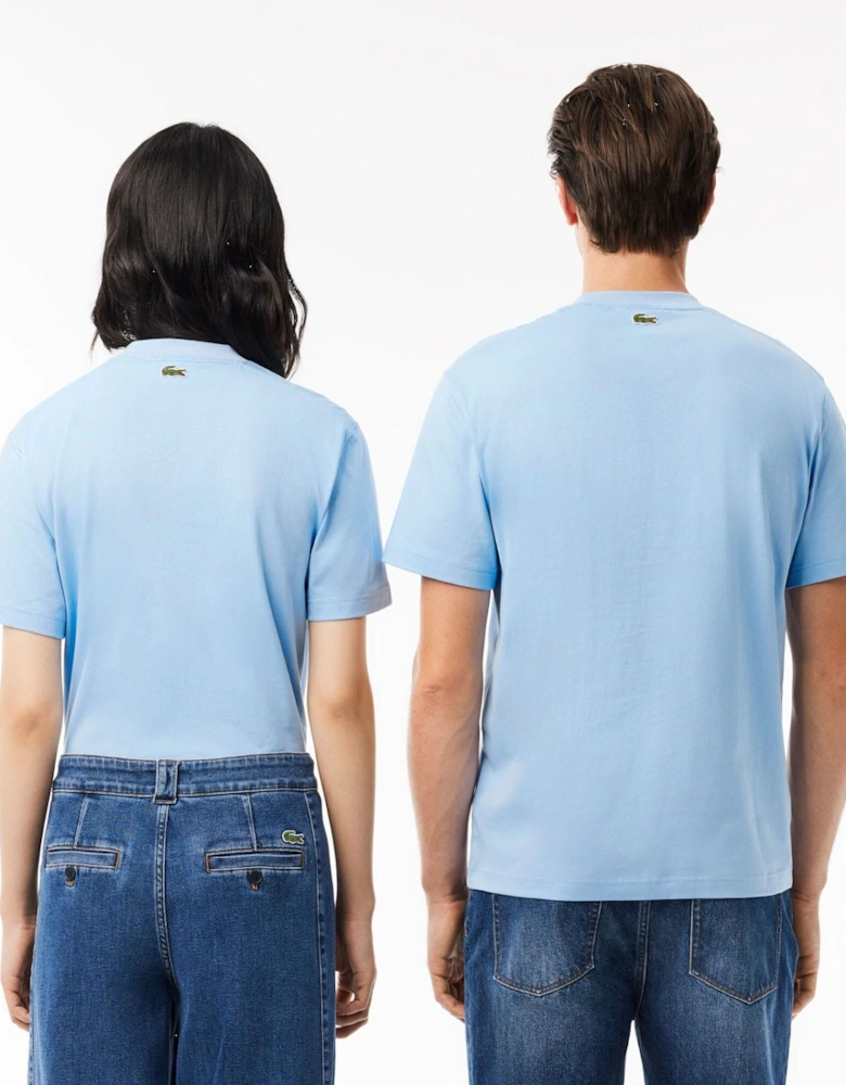 Signature Print Cotton T-Shirt